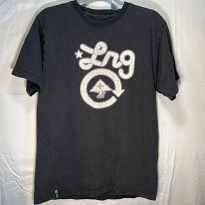 LRG Clothing‎ Equipment Mens L/G Black Short Sleeve Graphic T Shirt